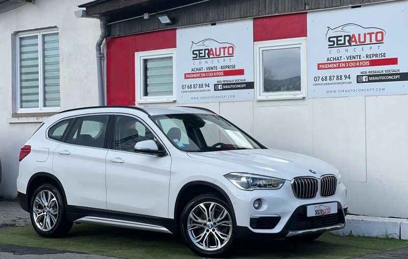 B.M.W. X1 F48 2018. Chez Auto Dakar, chaque véhicule de notre parc automobile fait l'objet d'un contrôle technique rigoureux et d'une certification qualité. Notre équipe de mécaniciens expérimentés s'assure que vous repartiez avec un véhicule fiable et performant.