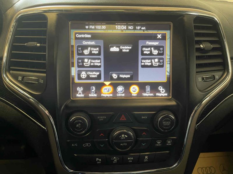 JEEP GRAND CHEROKEE 2015. Service de reprise automobile avantageux chez Auto Dakar pour votre ancien véhicule