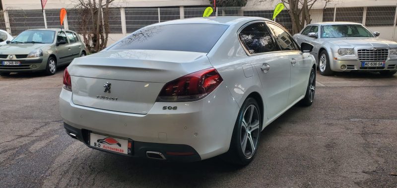 PEUGEOT 508 I 2014. Auto Dakar met l'accent sur la durabilité avec des véhicules éco-responsables